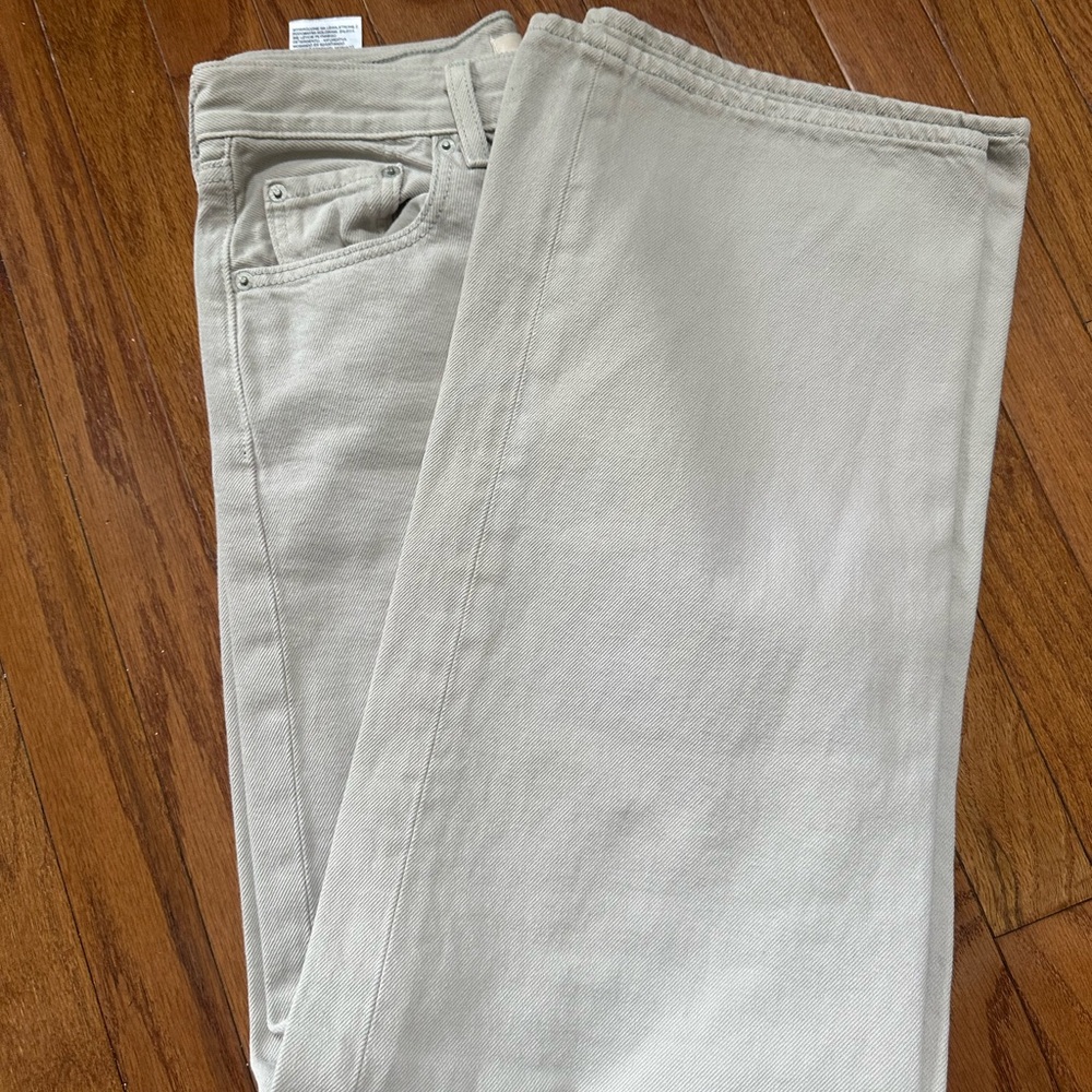 Levi's high loose Waterless Cream Jeans